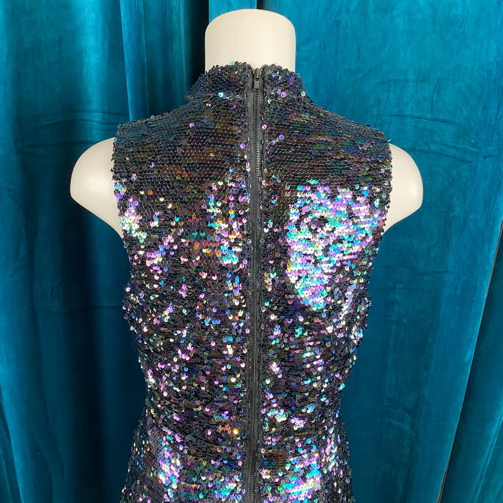 L'atiste By Amy Choker Sequin Bodycon Dress - Picture 9 of 9